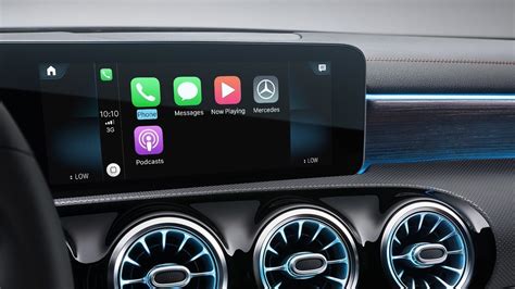 Note that Full Screen will ONLY be active on cars with version. . Mercedes full screen carplay